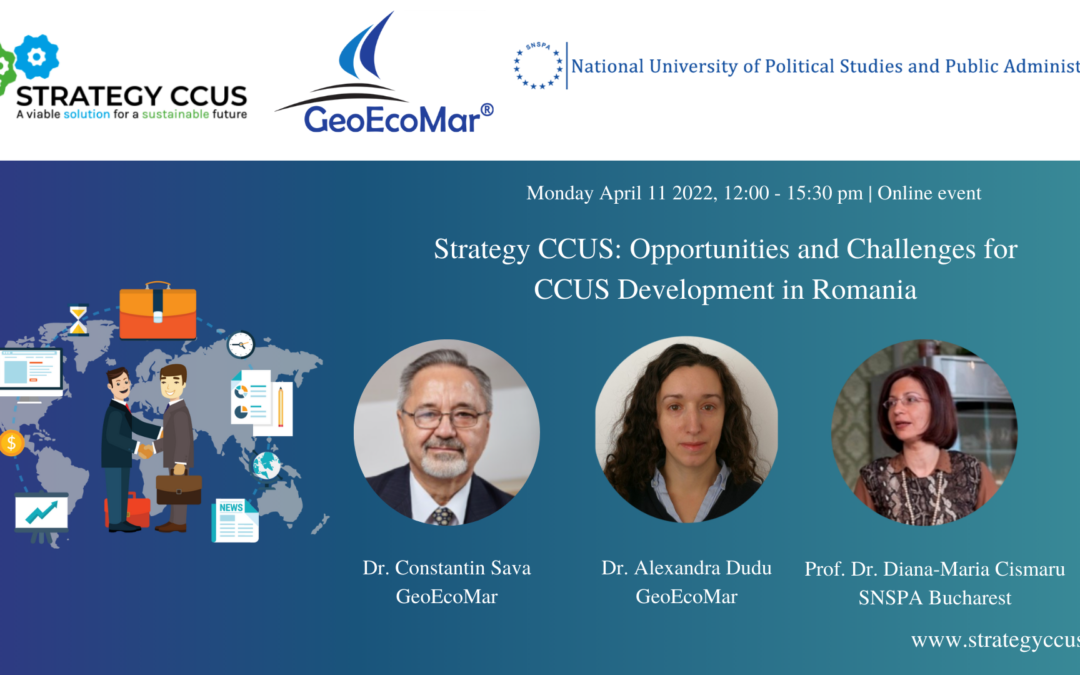 Conferința online „Opportunities and Challenges for CCUS Development in Romania”
