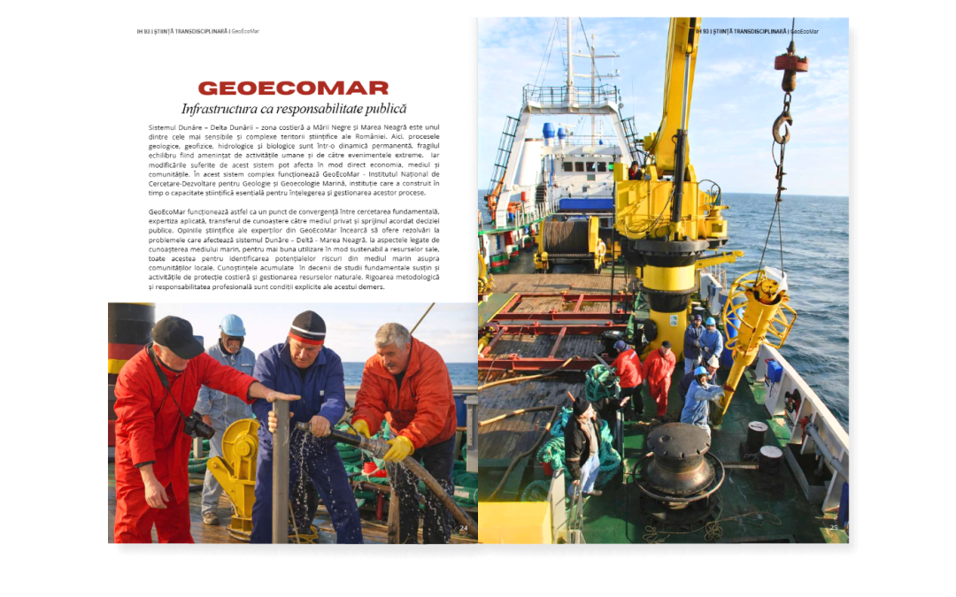 Revista InHouse: GeoEcoMar, Infrastructura ca responsabilitate publică