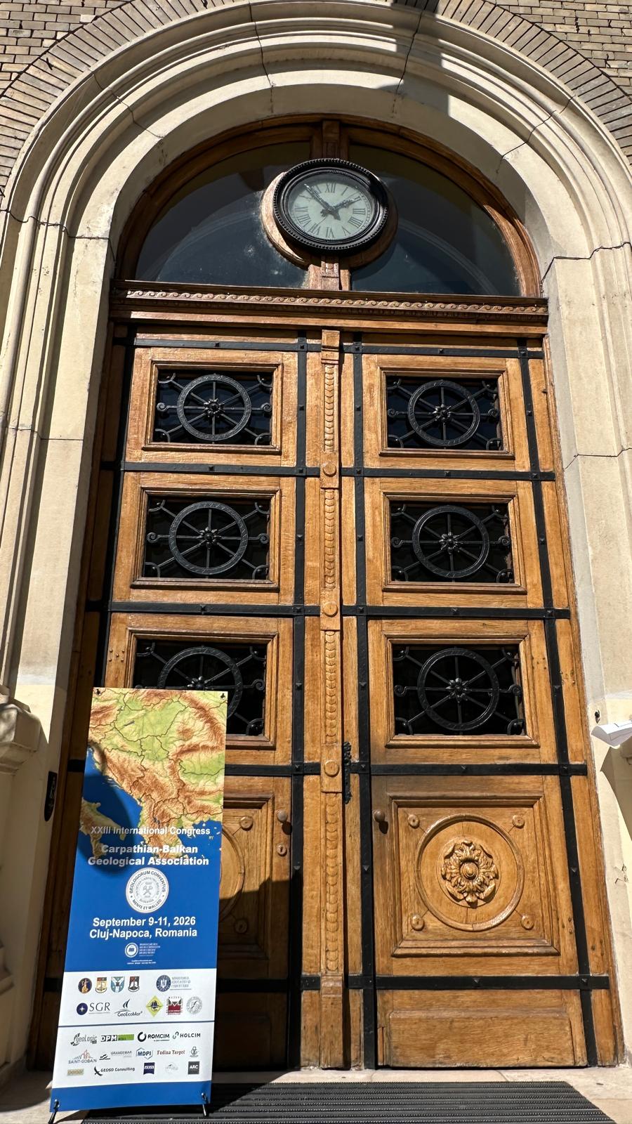 GeoEcoMar la cea de-a XXIII-a ediție a Congresului Asociației Geologice Carpato-Balcanice (CBGA)